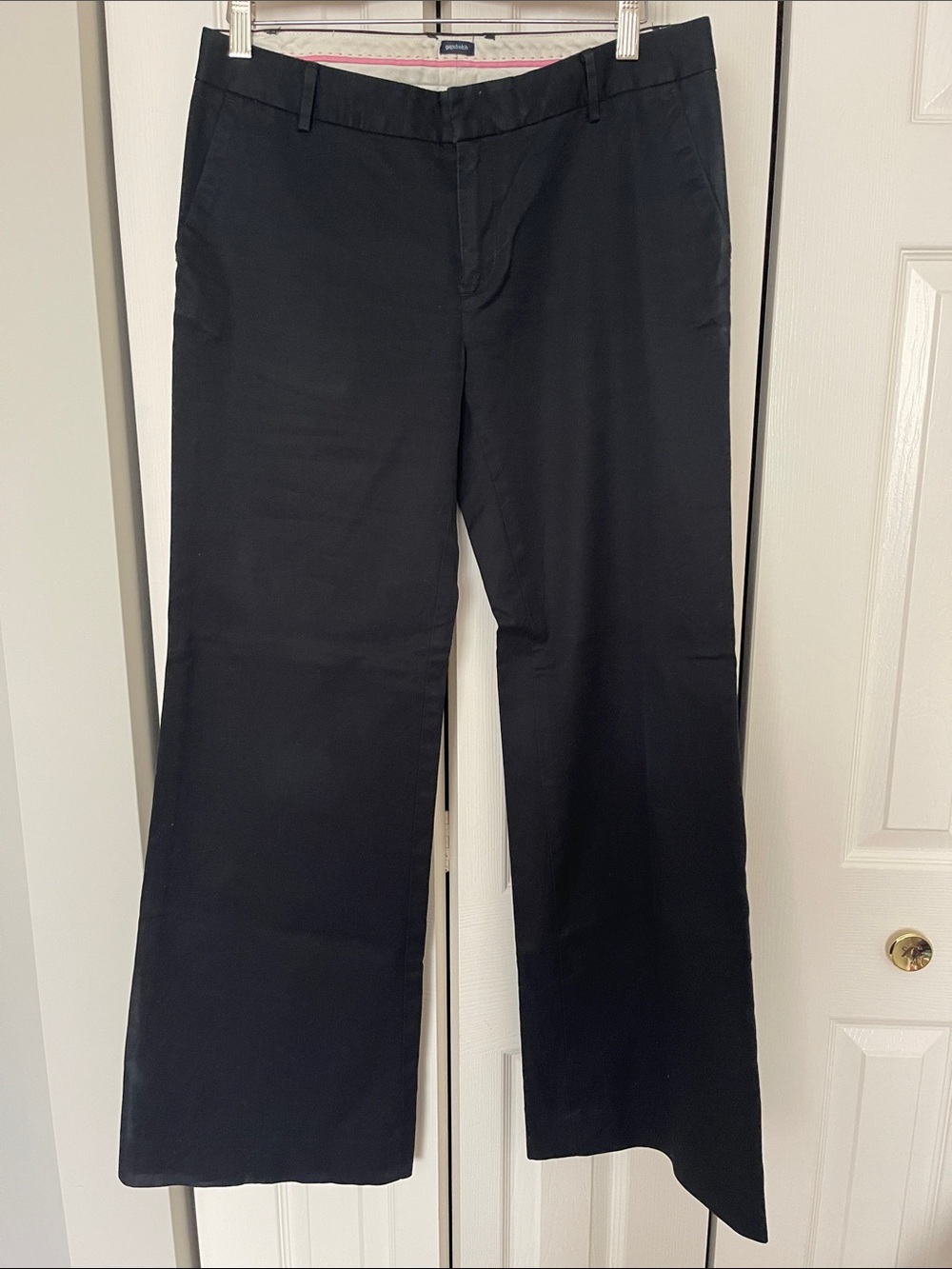 GAP Black Pants Stretch Modern Fit Flare